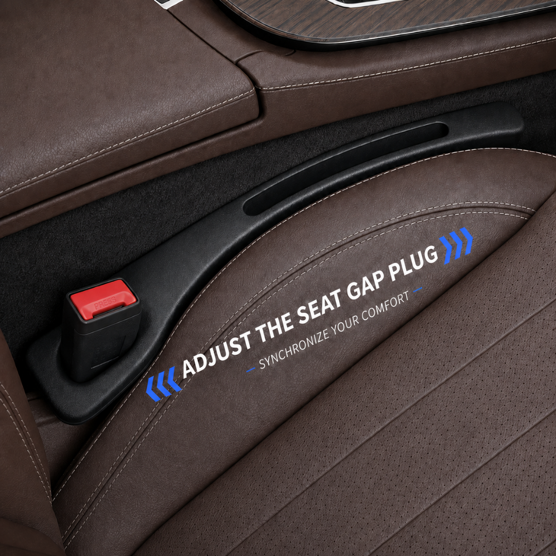 🔥 Today Only 50% OFF 🚗 Car Seat Gap Filler with Storage Slot – Custom Logo Edition
