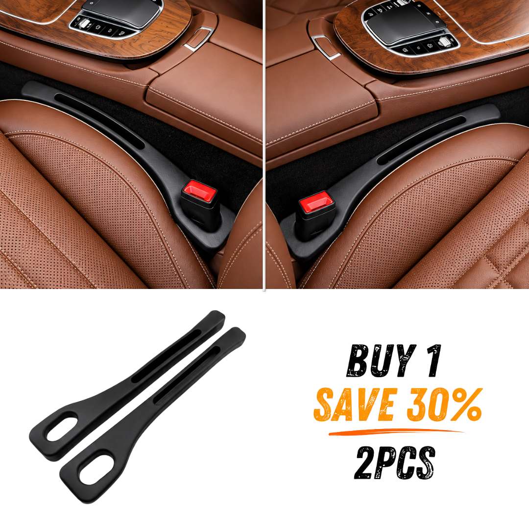 🔥 Today Only 50% OFF 🚗 Car Seat Gap Filler with Storage Slot – Custom Logo Edition