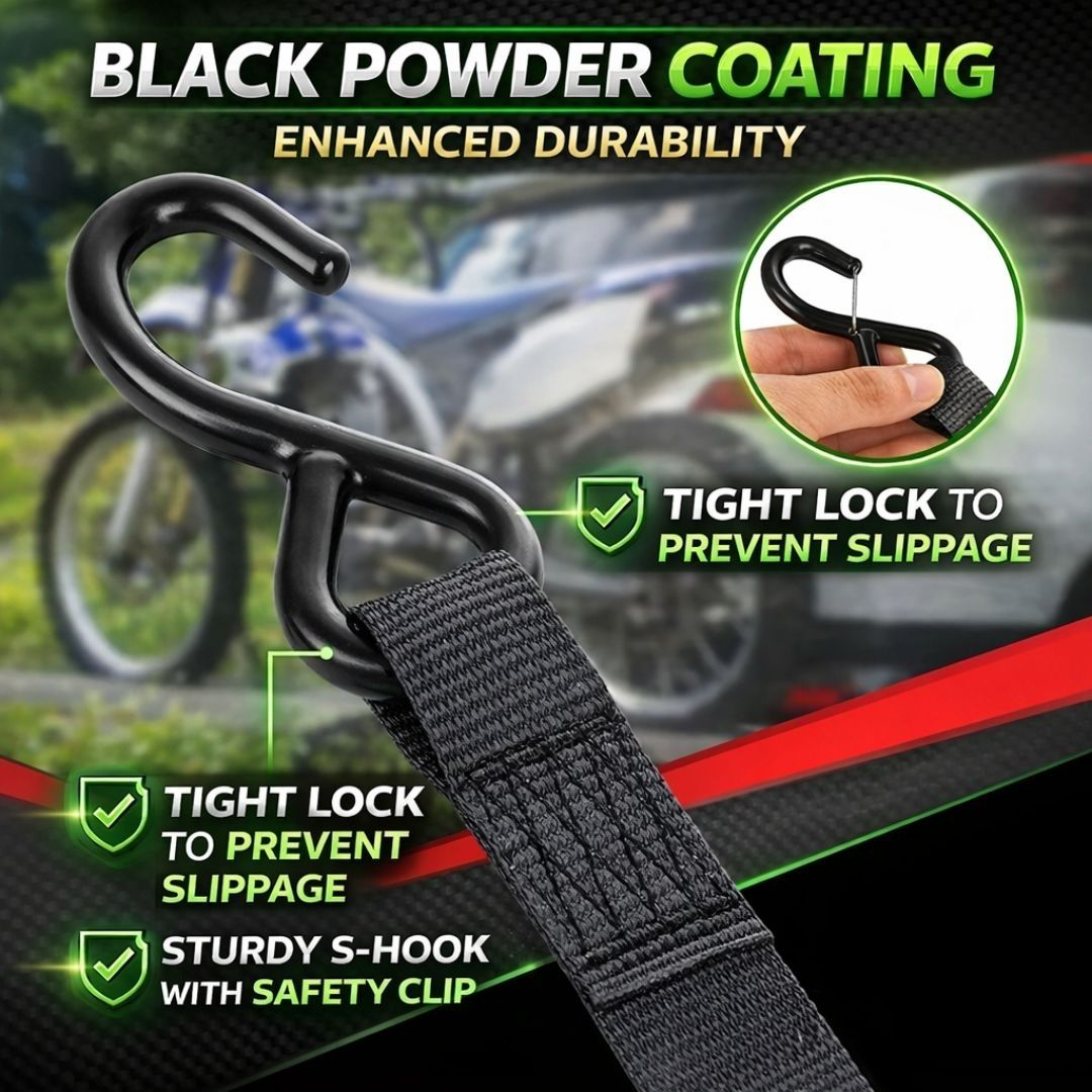 🔥 Father’s Day Sale 50% OFF 🎁 Perfect Gift – Retractable Ratchet Straps (2026 Upgraded Edition)