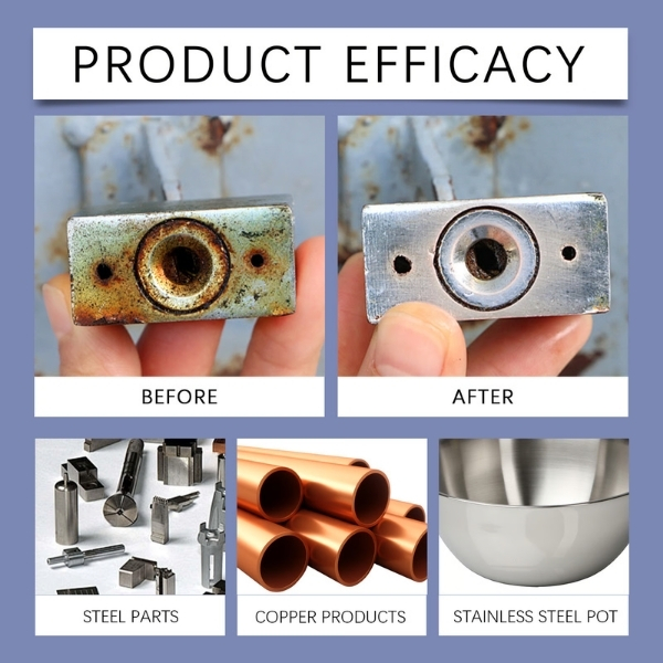 Powerful Rust Remover Spray - Instantly Restore Metal & Stainless Steel
